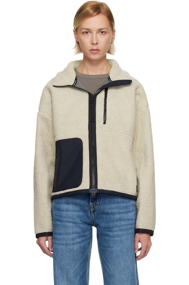 Canada Goose Бежевая флисовая куртка Simcoe на молнии
Canada Goose Бежевая флисовая куртка Simcoe на молнии