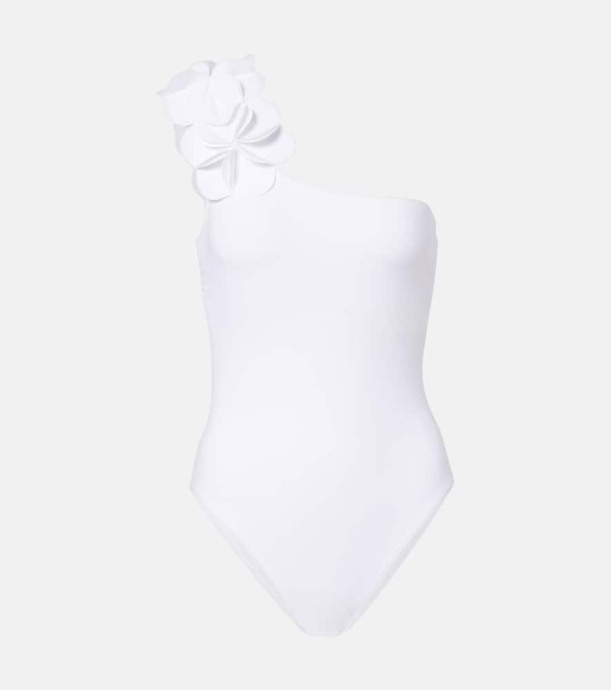 Купальник Tess с цветочными аппликациями на одно плечо Karla Colletto, White
Купальник Tess с цветочными аппликациями на одно плечо Karla Colletto, White