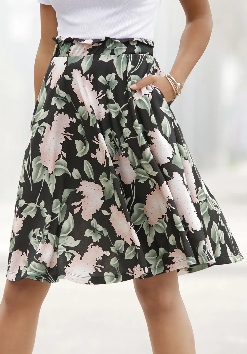 Летняя юбка Buffalo с поясом из бумажного пакета с цветочным принтом, юбка миди, средней длины, розовый
Летняя юбка Buffalo с поясом из бумажного пакета с цветочным принтом, юбка миди, средней длины, розовый