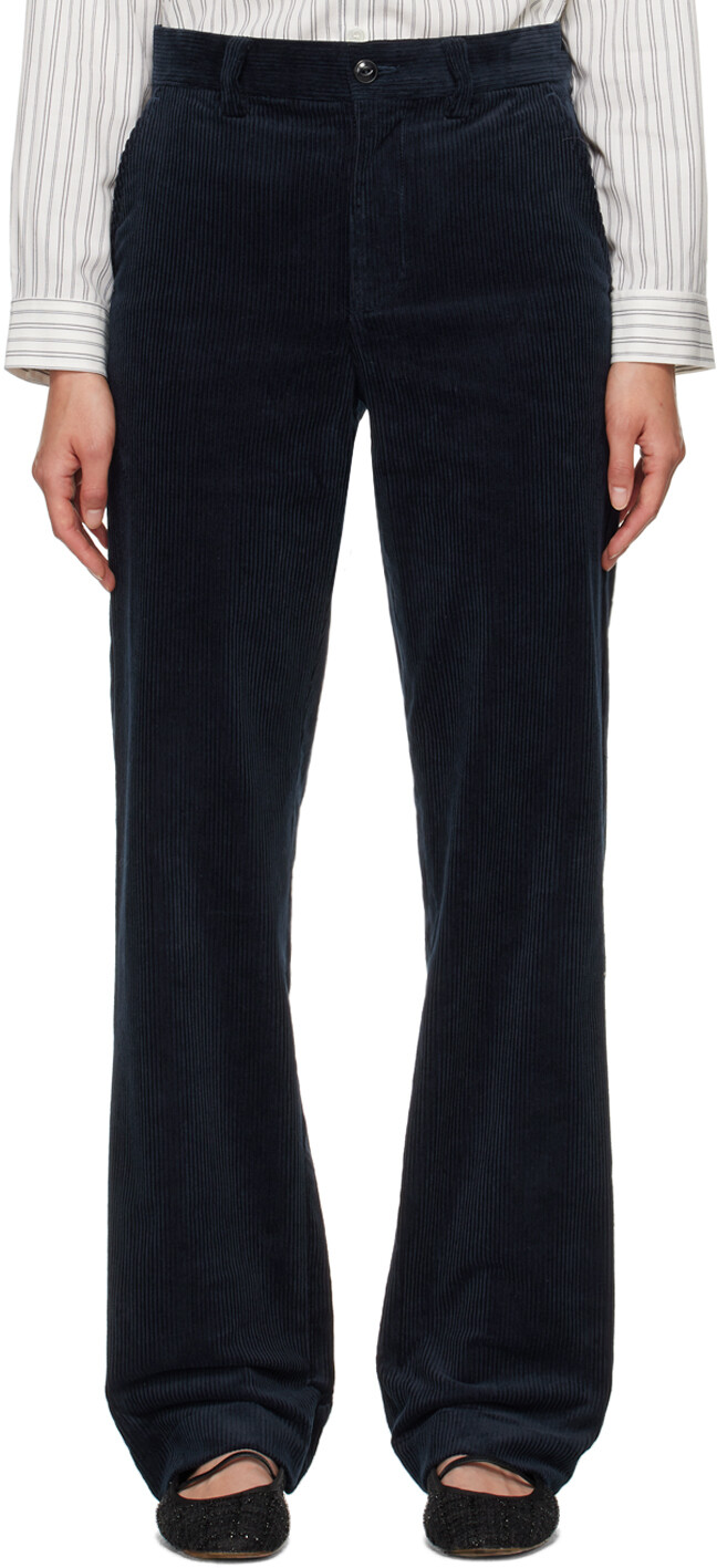 Брюки Брижит темно-синего цвета A.P.C.
Брюки Брижит темно-синего цвета A.P.C.