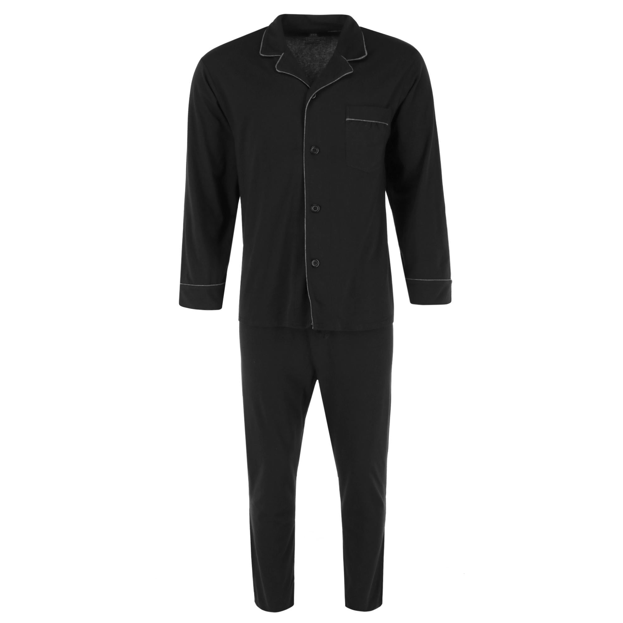 Мужской комплект для сна из двух частей Hanes, черный
Мужской комплект для сна из двух частей Hanes, черный