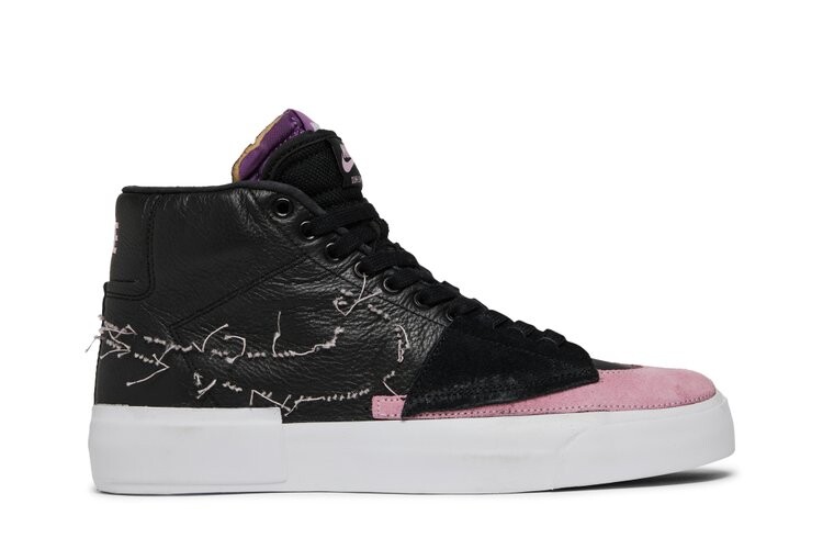 Кроссовки Nike Zoom Blazer Mid Edge SB, черный 
Кроссовки Nike Zoom Blazer Mid Edge SB, черный
