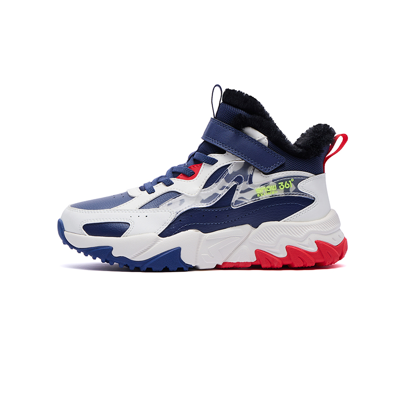 361°KIDS Синтетические кожаные противоскользящие амортизирующие износостойкие мид-топ детские повседневные кроссовки Blue Red Kids'
361°KIDS Синтетические кожаные противоскользящие амортизирующие износостойкие мид-топ детские повседневные кроссовки Blue Red Kids'