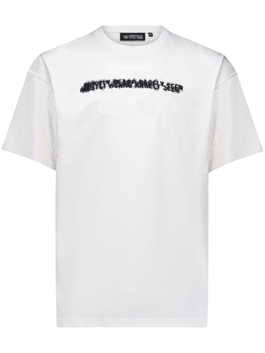 Mostly Heard Rarely Seen футболка с вышитым логотипом, белый
Mostly Heard Rarely Seen футболка с вышитым логотипом, белый