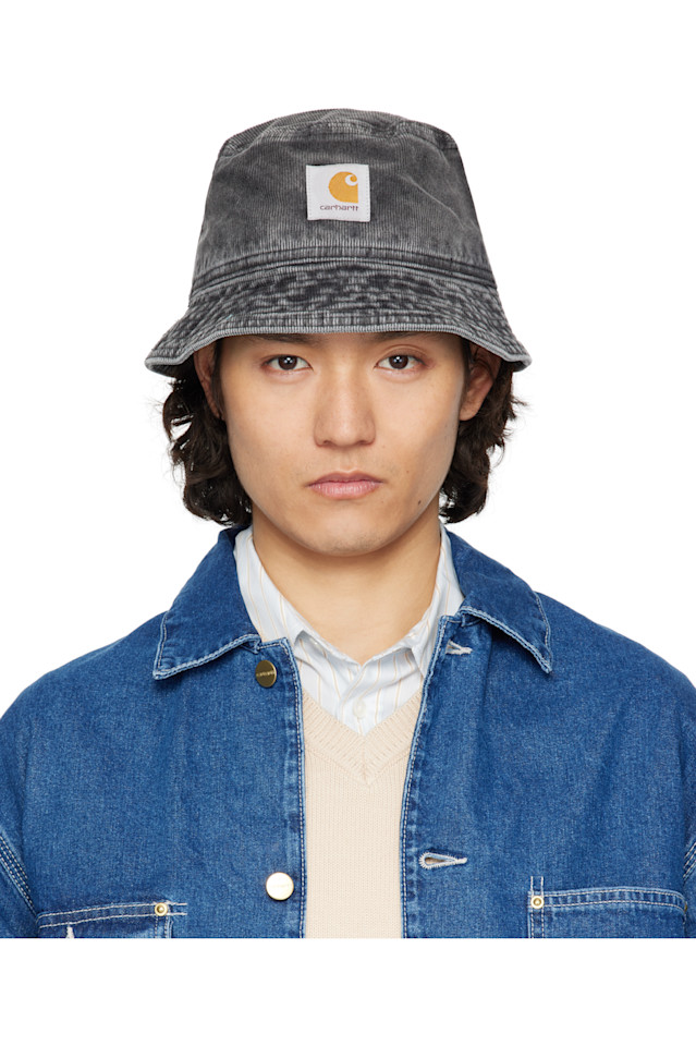 Ведро шляпа Reynold Carhartt Work In Progress, черный 
Ведро шляпа Reynold Carhartt Work In Progress, черный