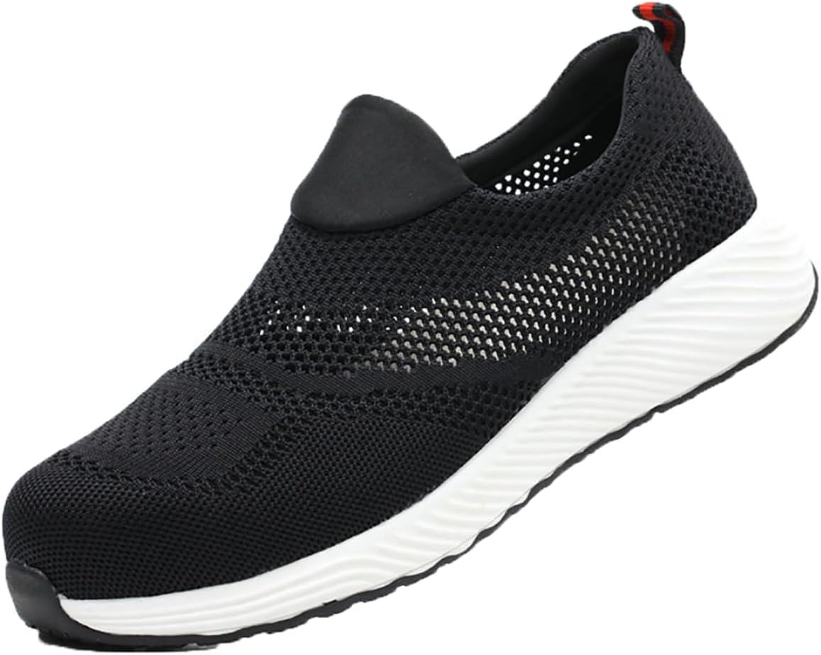 Мужские ботинки AUXDIQ со стальным носком, неубиваемые, противоскользящие, дышащие, промышленного назначения, пуленепробиваемые, с композитным носком, черный
Мужские ботинки AUXDIQ со стальным носком, неубиваемые, противоскользящие, дышащие, промышленного назначения, пуленепробиваемые, с композитным носком, черный