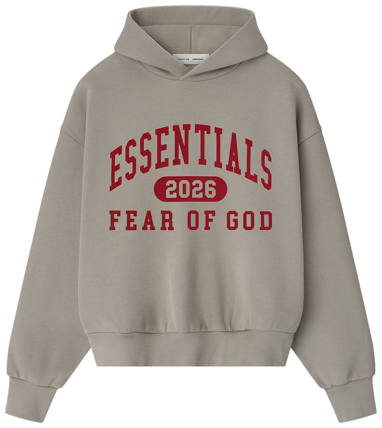 Классическая толстовка Fear of God Essentials, серый
Классическая толстовка Fear of God Essentials, серый