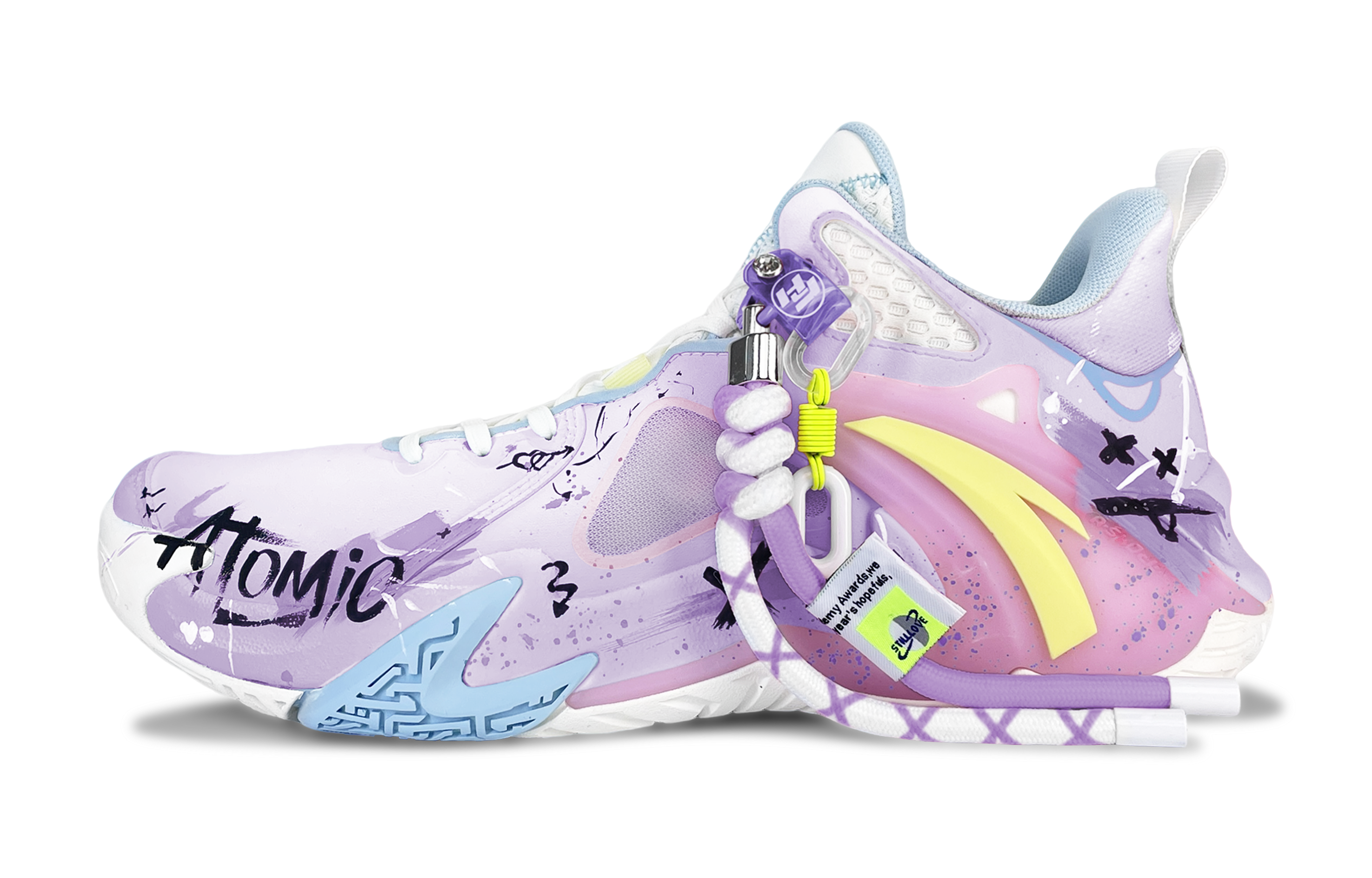 Airspace 4 нескользящие износостойкие низкие баскетбольные кроссовки мужские ANTA, фиолетовый синий
Airspace 4 нескользящие износостойкие низкие баскетбольные кроссовки мужские ANTA, фиолетовый синий