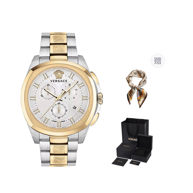 Geo VE7CA0423 VERSACE, белый золотой
Geo VE7CA0423 VERSACE, белый золотой