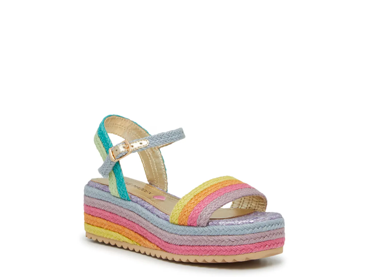 Сандалии Cleo Wedge Sandal Steve Madden, цвет multicolor
Сандалии Cleo Wedge Sandal Steve Madden, цвет multicolor