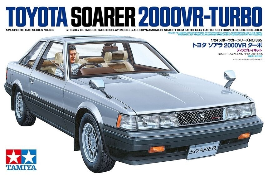 Tamiya 24365 1/24 Toyota Soarer 2000VR-Турбо
Tamiya 24365 1/24 Toyota Soarer 2000VR-Турбо