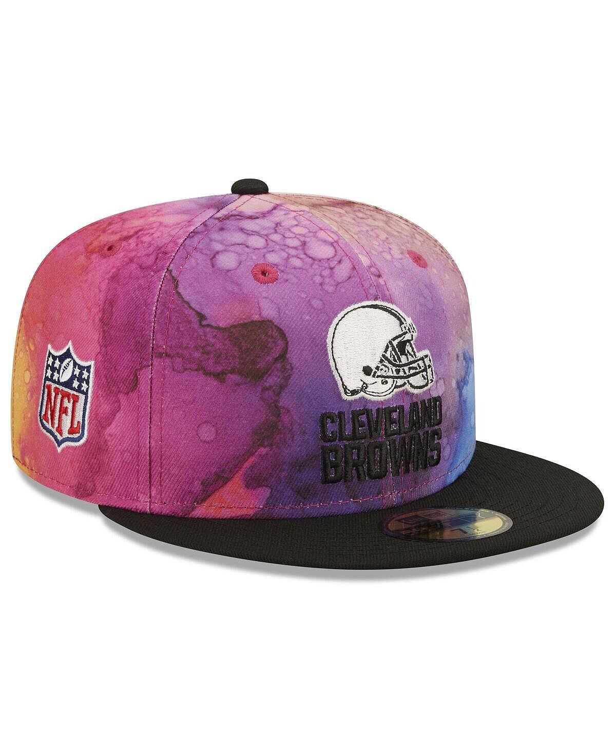 Мужская розовая, черная приталенная шляпа Cleveland Browns 2022 NFL Crucial Catch 59FIFTY New Era
Мужская розовая, черная приталенная шляпа Cleveland Browns 2022 NFL Crucial Catch 59FIFTY New Era