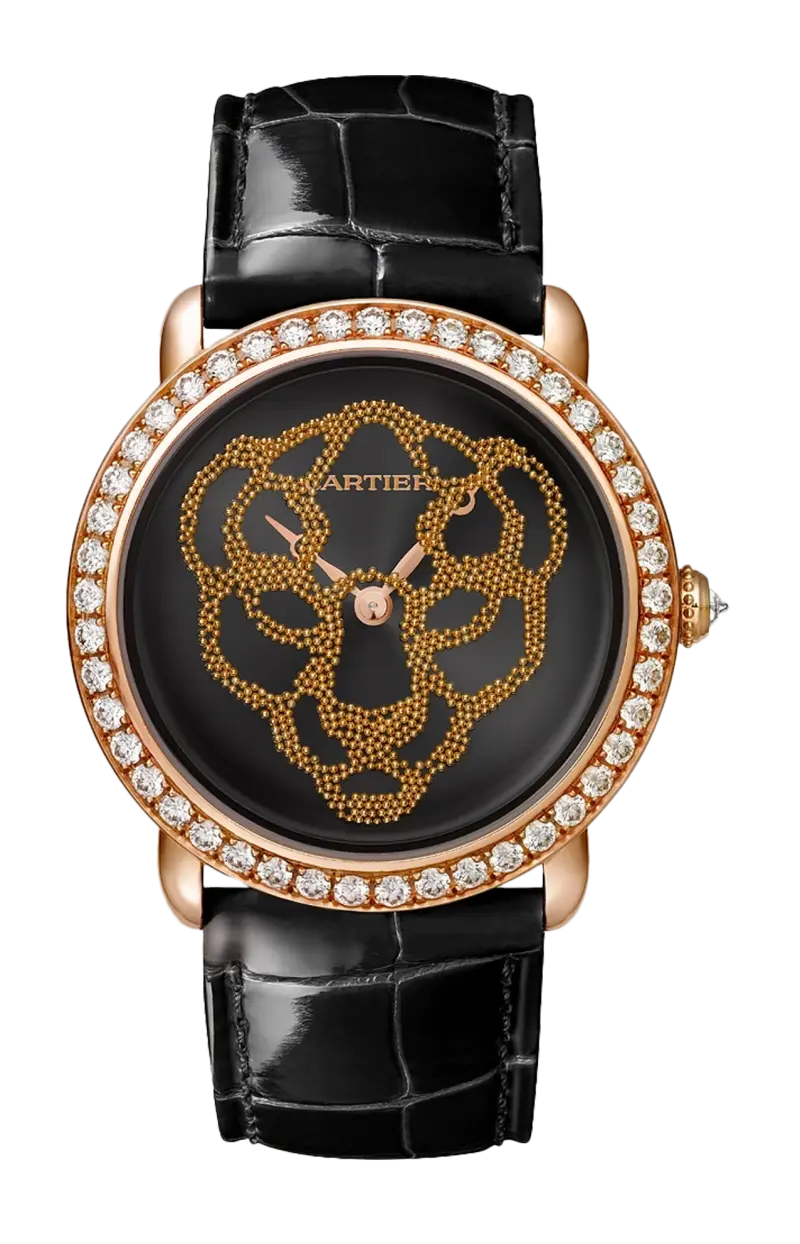 Révélation d’une panthère 37 мм, механические, розовое золото, бриллианты - hpi01259 CARTIER
Révélation d’une panthère 37 мм, механические, розовое золото, бриллианты - hpi01259 CARTIER