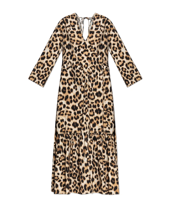 Платье с животным принтом Munthe, бежевый
Платье с животным принтом Munthe, бежевый