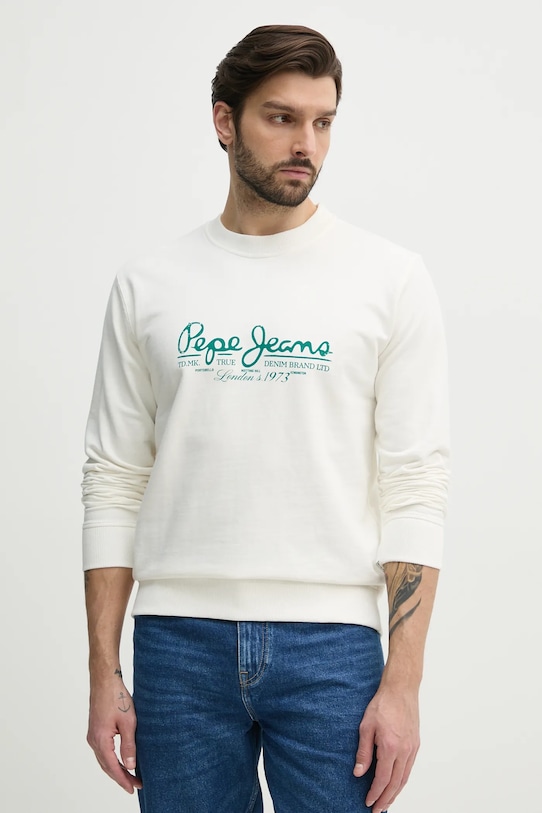 Хлопковая толстовка DUMAS CREW Pepe Jeans, белый
Хлопковая толстовка DUMAS CREW Pepe Jeans, белый