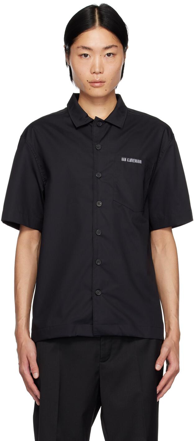 Черная рубашка с лагерным воротником Han Kjobenhavn, цвет Black
Черная рубашка с лагерным воротником Han Kjobenhavn, цвет Black