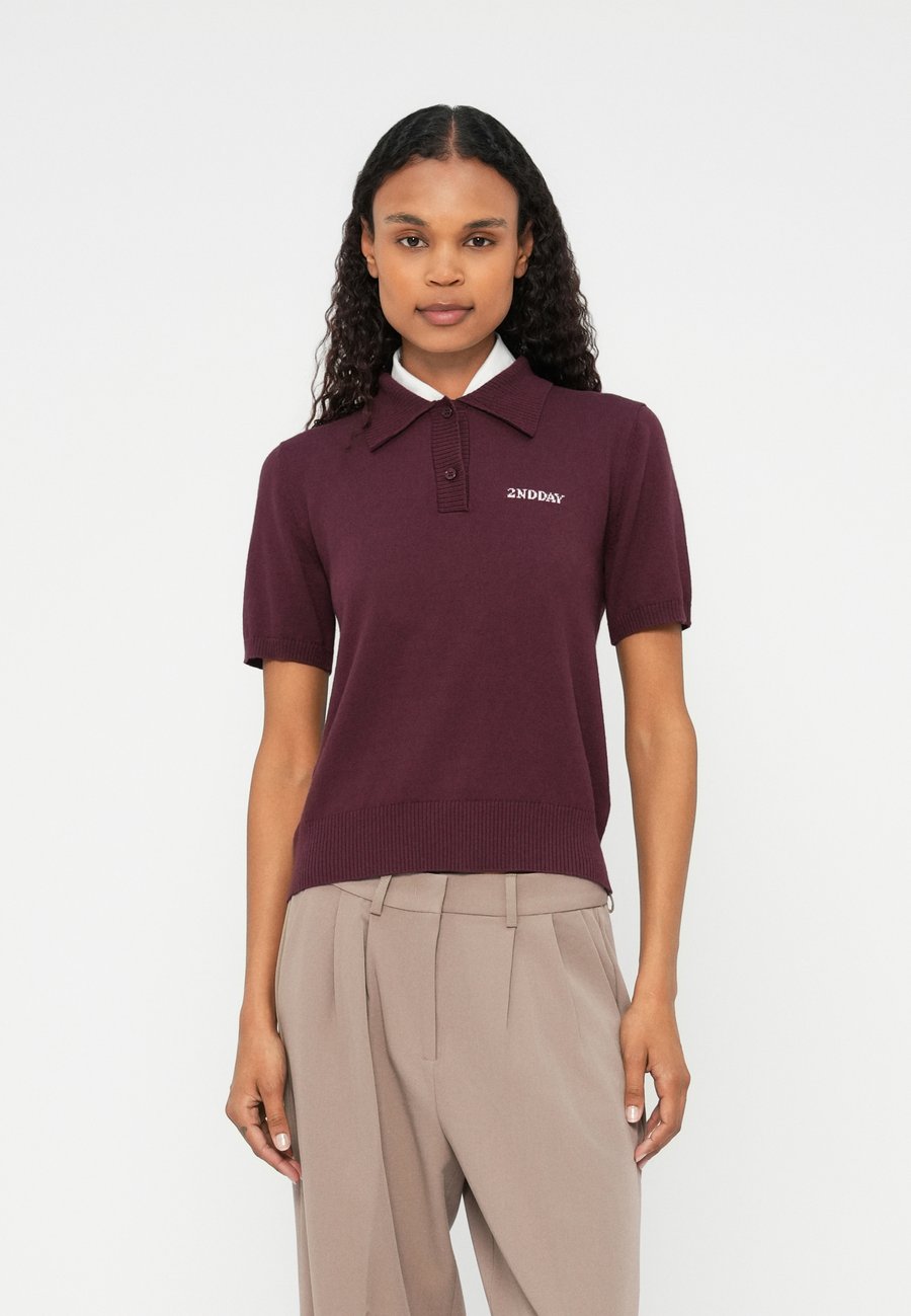 Поло 2nd Day JEAN , Catawba Grape/Dark Red
Поло 2nd Day JEAN , Catawba Grape/Dark Red