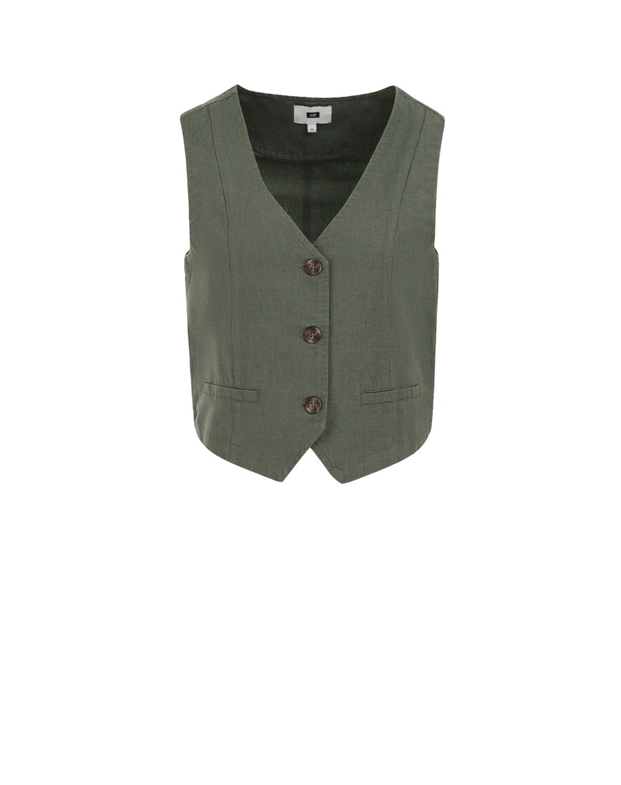 Жилет WE Fashion, темно-зеленый
Жилет WE Fashion, темно-зеленый