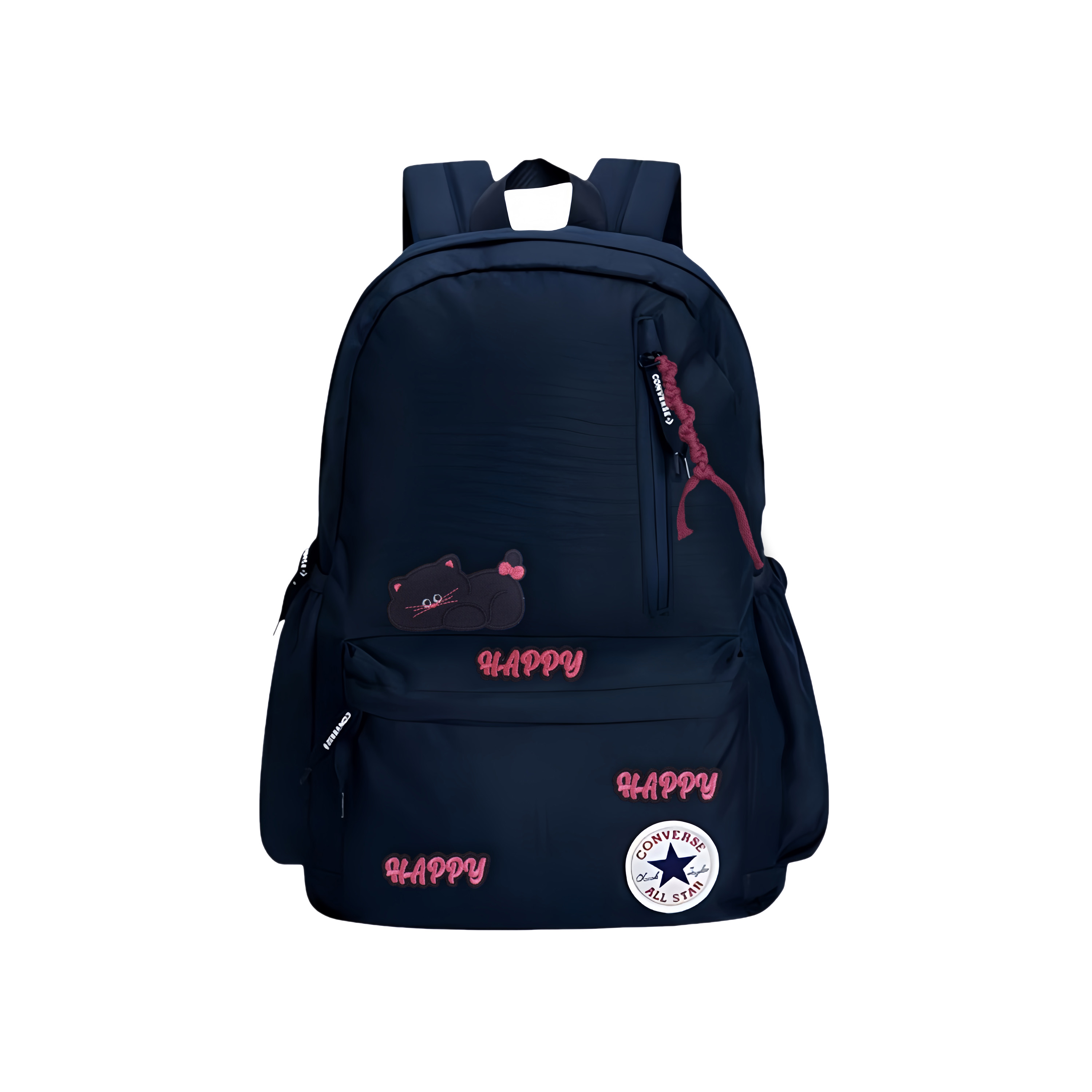 Converse Полиэстеровый рюкзак унисекс классический синий, Happiness Cats
Converse Полиэстеровый рюкзак унисекс классический синий, Happiness Cats