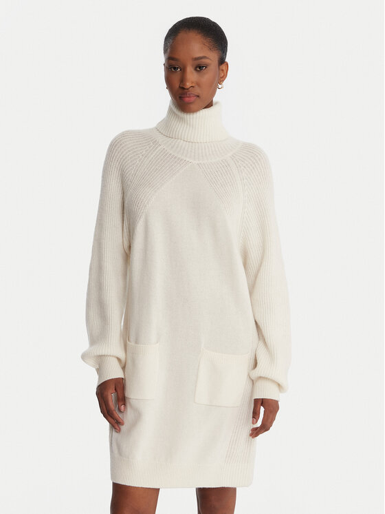 Вязаное платье regular fit MF5063 MS009 Liu Jo, экрю
Вязаное платье regular fit MF5063 MS009 Liu Jo, экрю