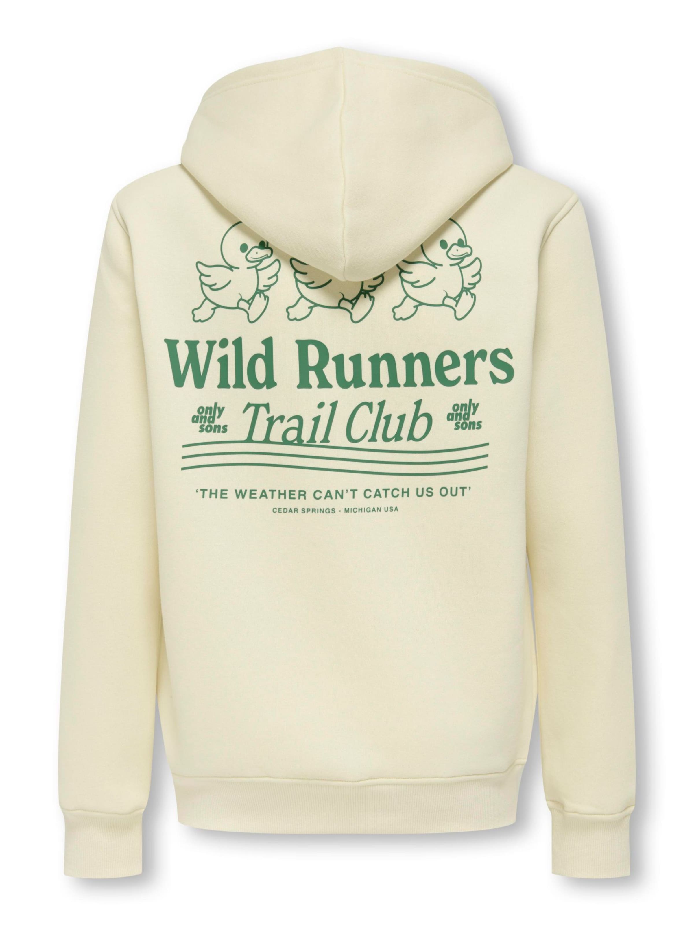 Only & Sons Junior Толстовка 'OSJDANIEL' в бежевом цвете
Only & Sons Junior Толстовка 'OSJDANIEL' в бежевом цвете