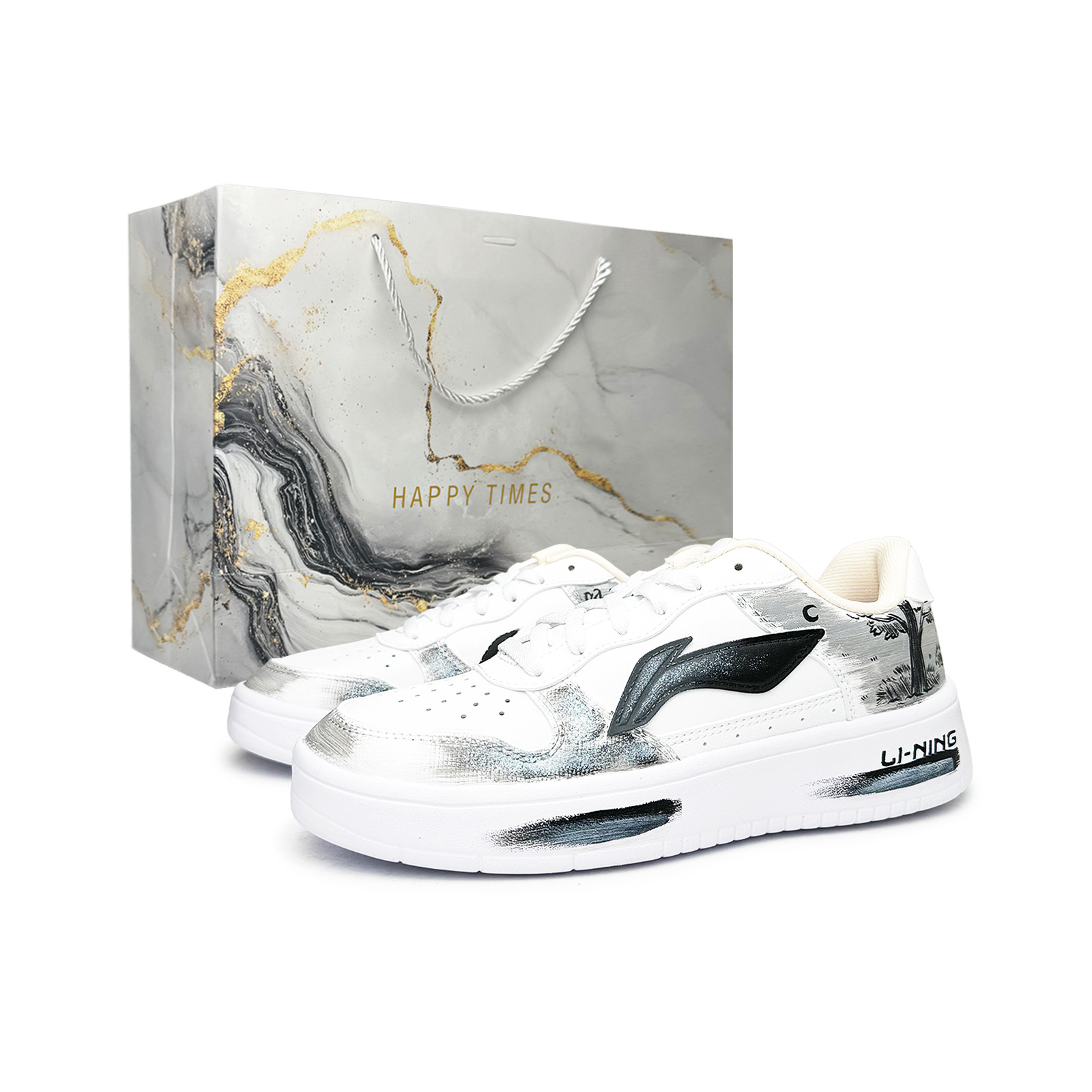 Легкие, низкопрофильные скейтбордистские кроссовки Li Ning в виде плавучей лодки, увеличивающие рост, для мужчин., черный белый серый (серый special shopping bag)
Легкие, низкопрофильные скейтбордистские кроссовки Li Ning в виде плавучей лодки, увеличивающие рост, для мужчин., черный белый серый (серый special shopping bag)