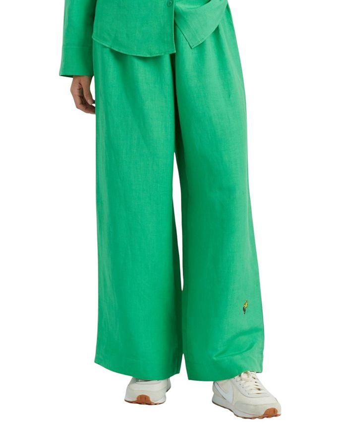 Женские брюки Racquet Club из льна и хлопка Peanuts Chinti & Parker, зеленый
Женские брюки Racquet Club из льна и хлопка Peanuts Chinti & Parker, зеленый