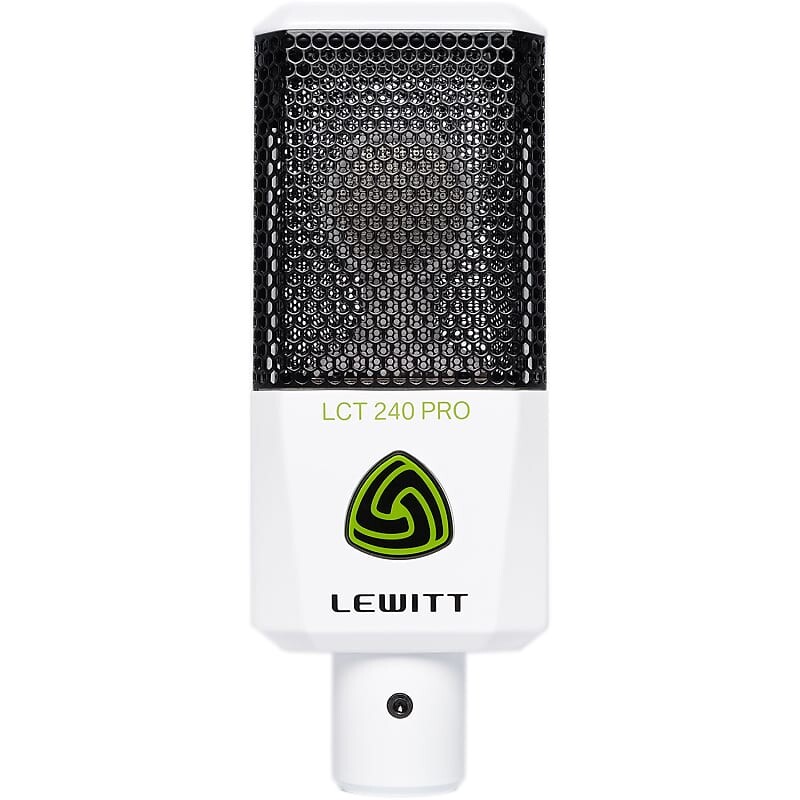 Конденсаторный микрофон Lewitt LCT-240-PRO-WHT Large-Diaphragm Condenser Microphone
Конденсаторный микрофон Lewitt LCT-240-PRO-WHT Large-Diaphragm Condenser Microphone