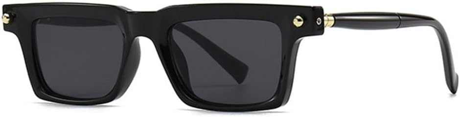 MUTYNE Популярные модные прямоугольные женские солнцезащитные очки с градиентным покрытием UV400 Ретро-очки с заклепками Мужские модные солнцезащитные очки, Black Gray
MUTYNE Популярные модные прямоугольные женские солнцезащитные очки с градиентным покрытием UV400 Ретро-очки с заклепками Мужские модные солнцезащитные очки, Black Gray