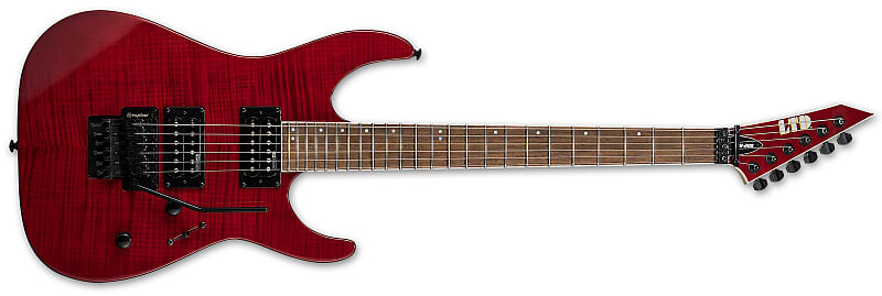 Электрогитара 2023 ESP LTD M-200 FM with Jatoba Fretboard - See Thru Red 
Электрогитара 2023 ESP LTD M-200 FM with Jatoba Fretboard - See Thru Red