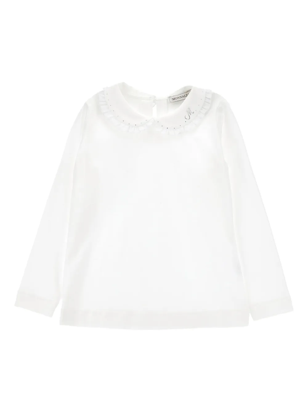 Топ с оборками Monnalisa, белый
Топ с оборками Monnalisa, белый