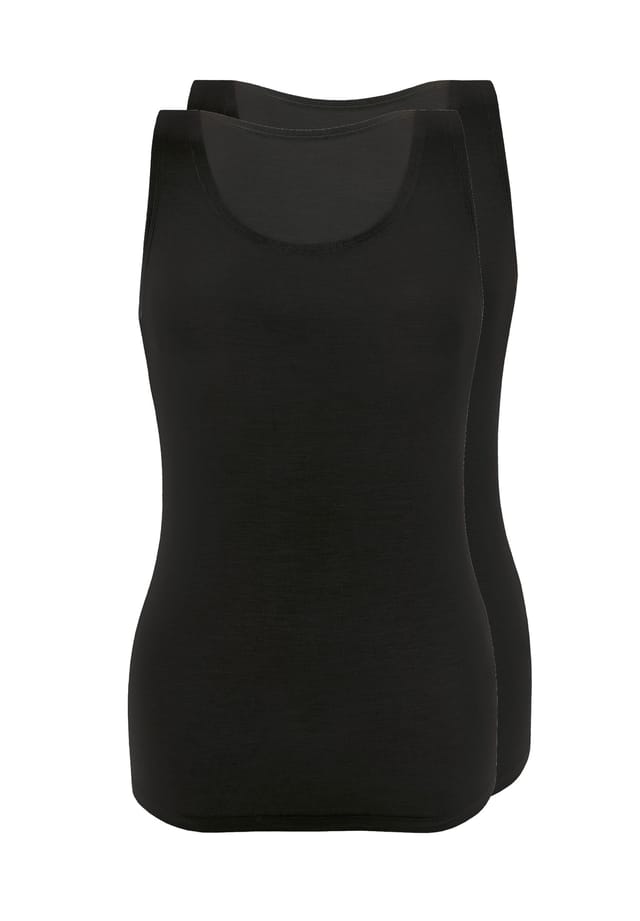 Топ прекрасная кожа 2-упаковка Sassa, черный
Топ прекрасная кожа 2-упаковка Sassa, черный