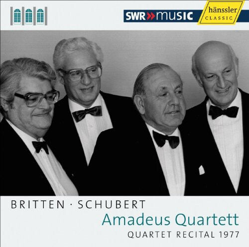 CD диск Amadeus Quartet / Britten / Schubert: Quartet Recital 1977
CD диск Amadeus Quartet / Britten / Schubert: Quartet Recital 1977