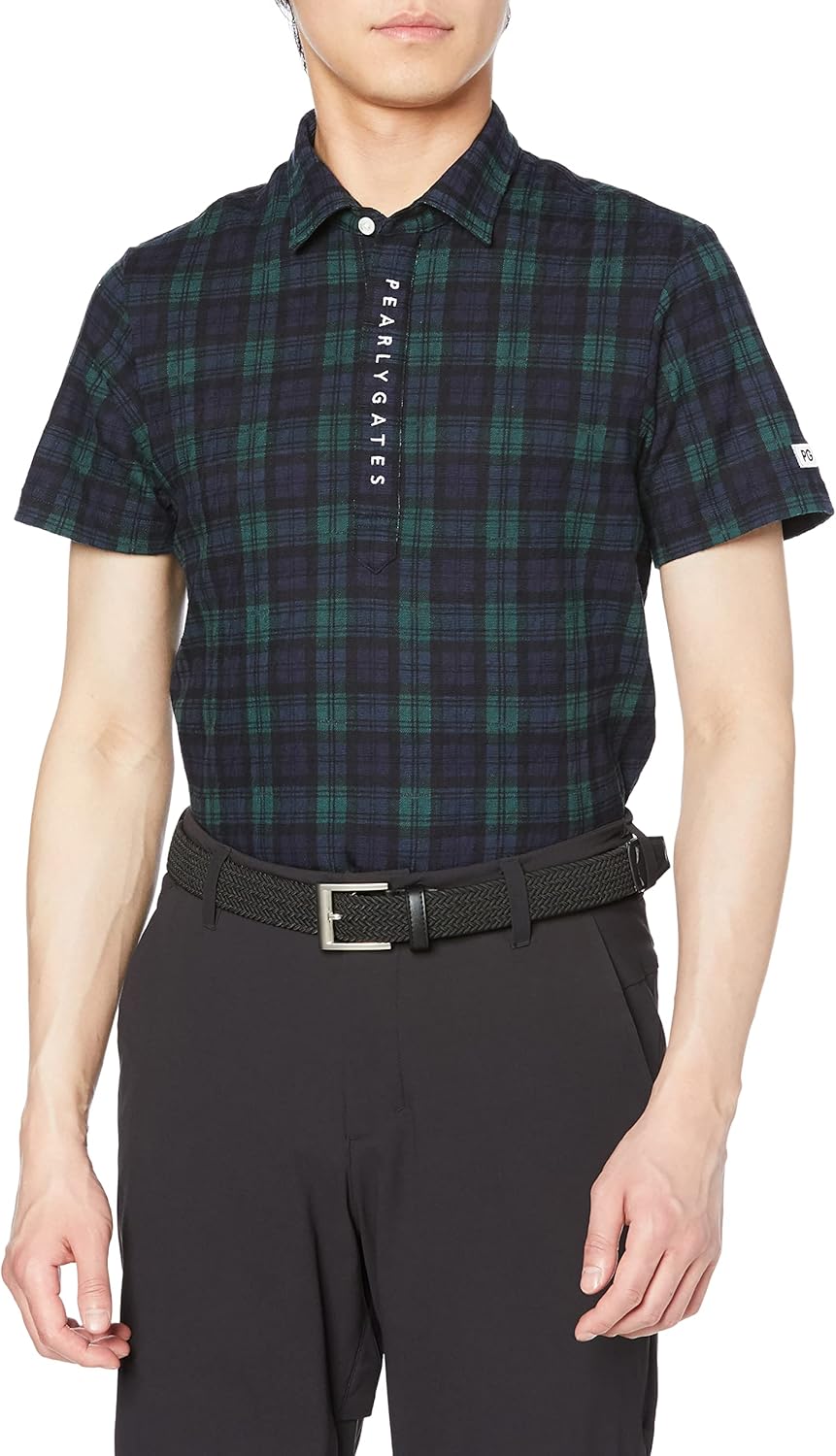 Мужская поло-рубашка с коротким рукавом Parly Gates 053-3160307 (белая клетка x черный узор Часы, эластичная) / для гольфа Pearly Gates
Мужская поло-рубашка с коротким рукавом Parly Gates 053-3160307 (белая клетка x черный узор Часы, эластичная) / для гольфа Pearly Gates