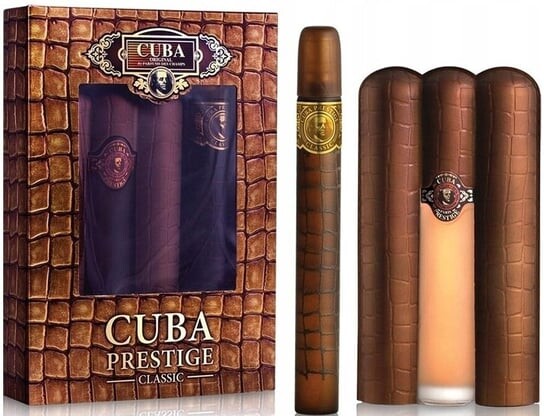 Туалетная вода CUBA PRESTIGE SET EDT 90ML + EDT 35ML, Cuba Original
Туалетная вода CUBA PRESTIGE SET EDT 90ML + EDT 35ML, Cuba Original