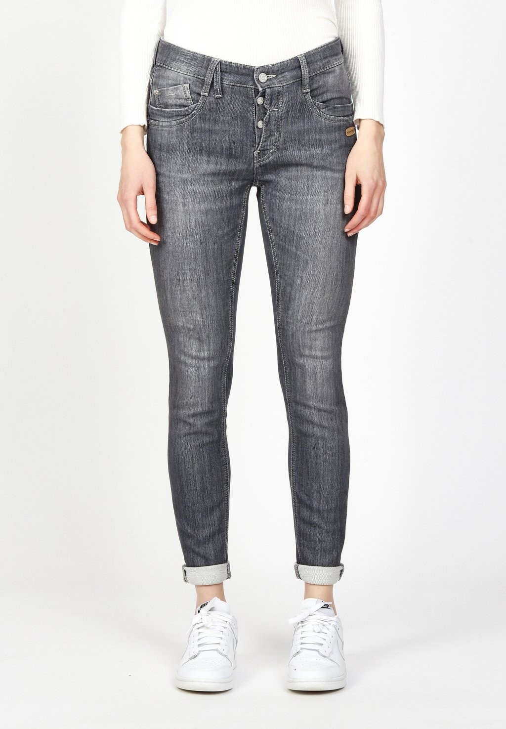 Джинсы облегающего кроя GERDA Gang, серый деним
Джинсы облегающего кроя GERDA Gang, серый деним