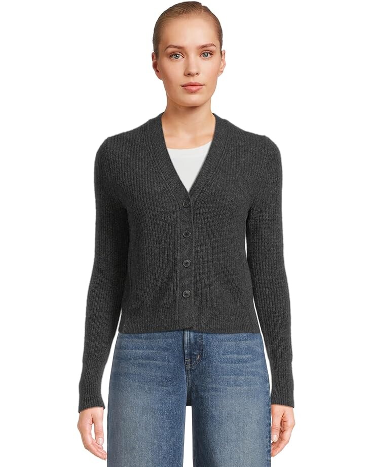 Свитер Madewell Newbury Shrunken V-Neck Cardigan, цвет Velvet Black
Свитер Madewell Newbury Shrunken V-Neck Cardigan, цвет Velvet Black