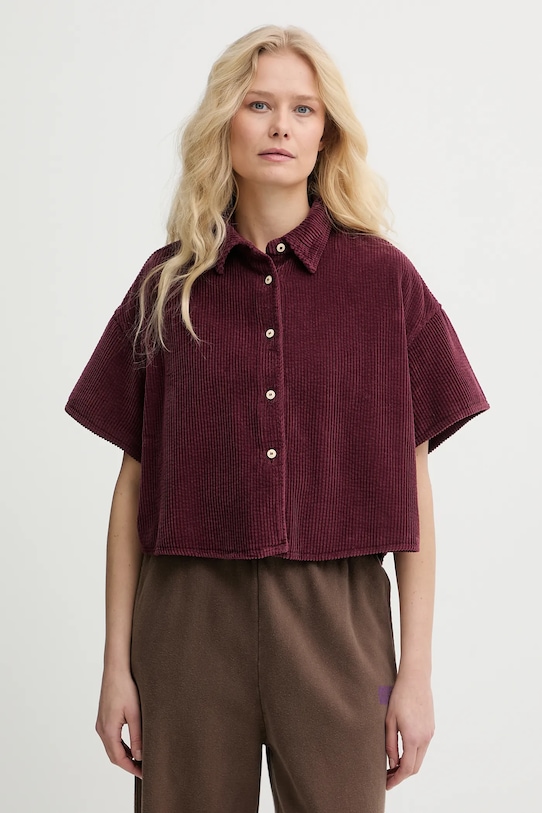 Хлопковая рубашка American Vintage, бордовый
Хлопковая рубашка American Vintage, бордовый