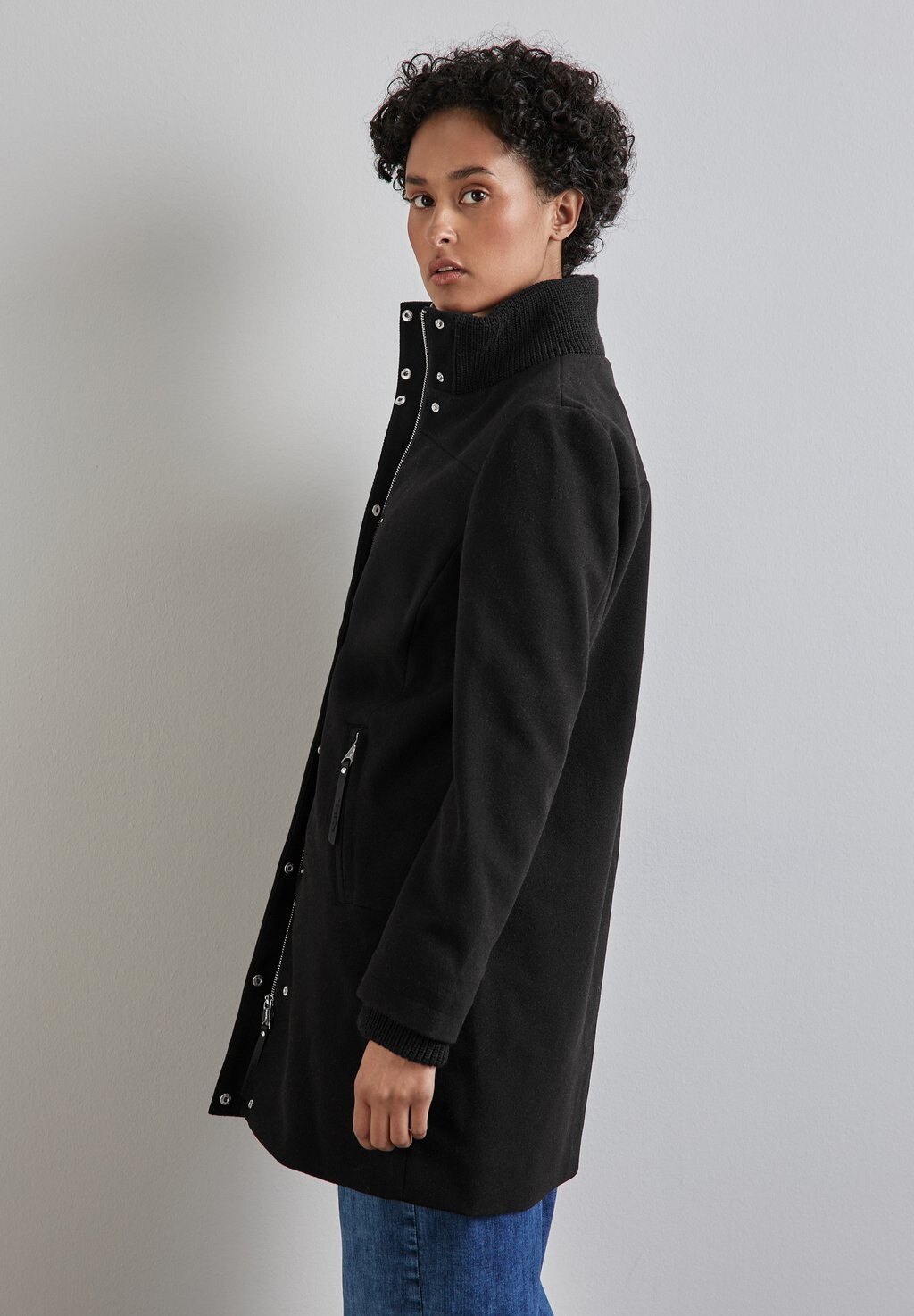 Зимнее пальто Street One, черный
Зимнее пальто Street One, черный