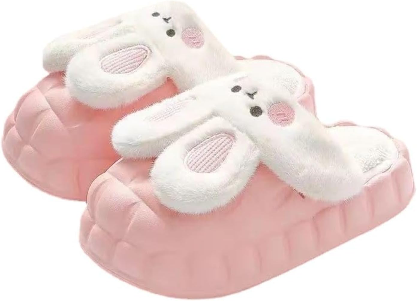 Милые тапочки-кролики для взрослых женщин и мужчин, забавные плюшевые пушистые мягкие кавайные тапочки для дома и улицы, с нескользящей подошвой, теплые Elirar, розовый
Милые тапочки-кролики для взрослых женщин и мужчин, забавные плюшевые пушистые мягкие кавайные тапочки для дома и улицы, с нескользящей подошвой, теплые Elirar, розовый