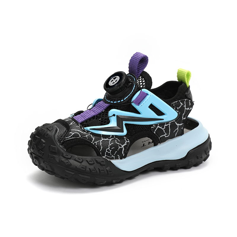 Детские сандалии с низким верхом, нескользящие, износостойкие, дышащие Yi Jiabao, черный
Детские сандалии с низким верхом, нескользящие, износостойкие, дышащие Yi Jiabao, черный