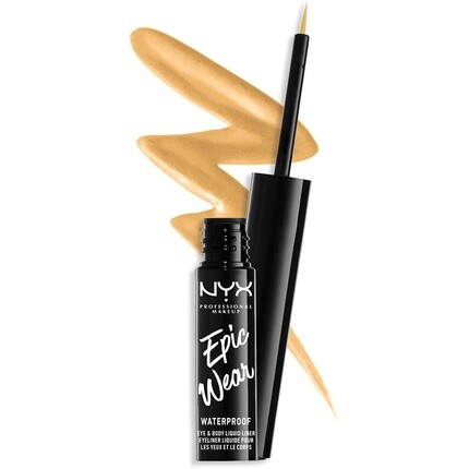 Epic Wear Liquid Liner Долговечная водостойкая матовая подводка для глаз Желтая, Nyx Professional Makeup 
Epic Wear Liquid Liner Долговечная водостойкая матовая подводка для глаз Желтая, Nyx Professional Makeup
