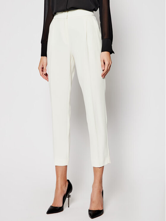 Тканевые брюки стандартного кроя Marella, экрю
Тканевые брюки стандартного кроя Marella, экрю