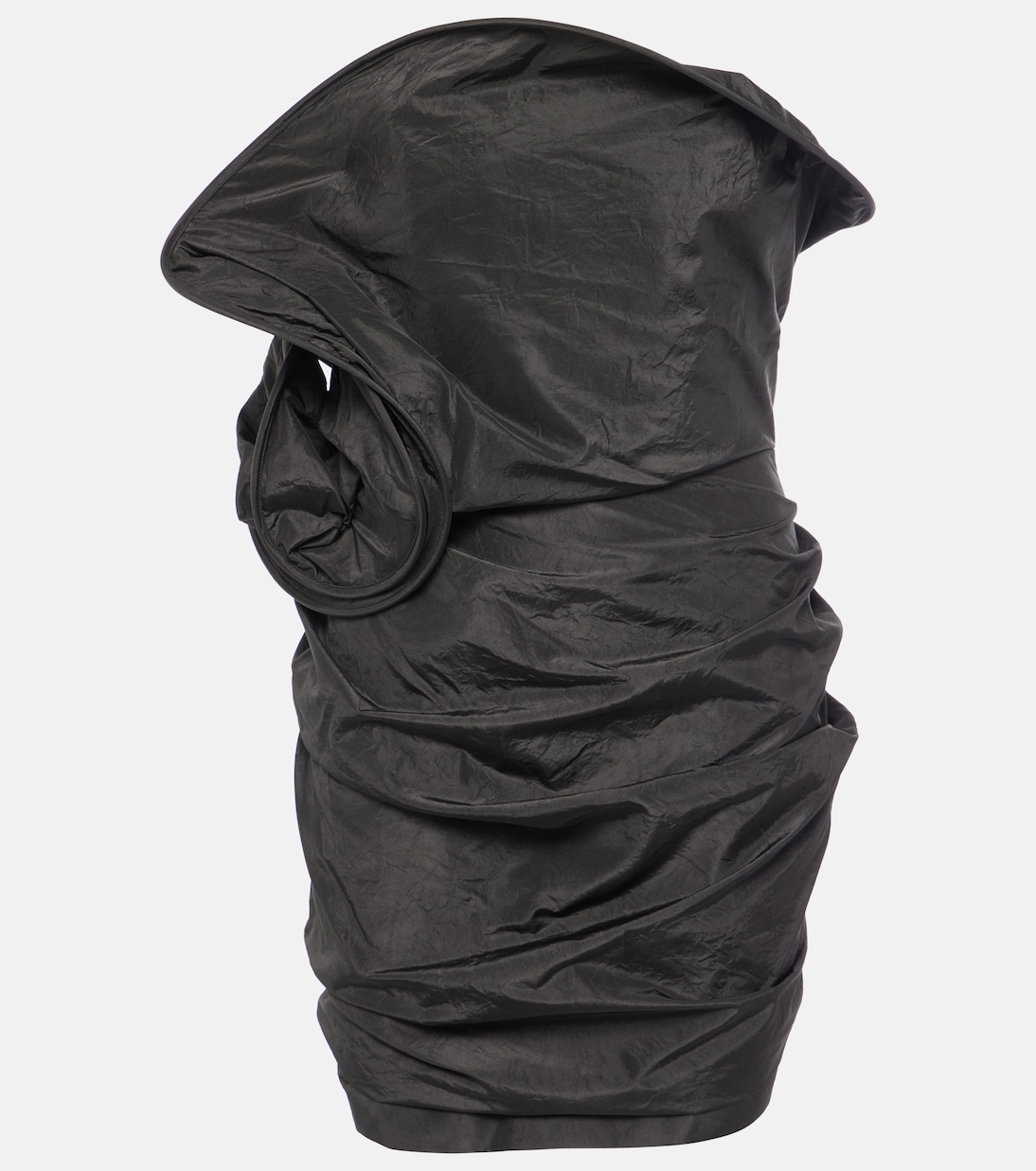 Мини-платье из шелковой тафты Magda Butrym, черный
Мини-платье из шелковой тафты Magda Butrym, черный