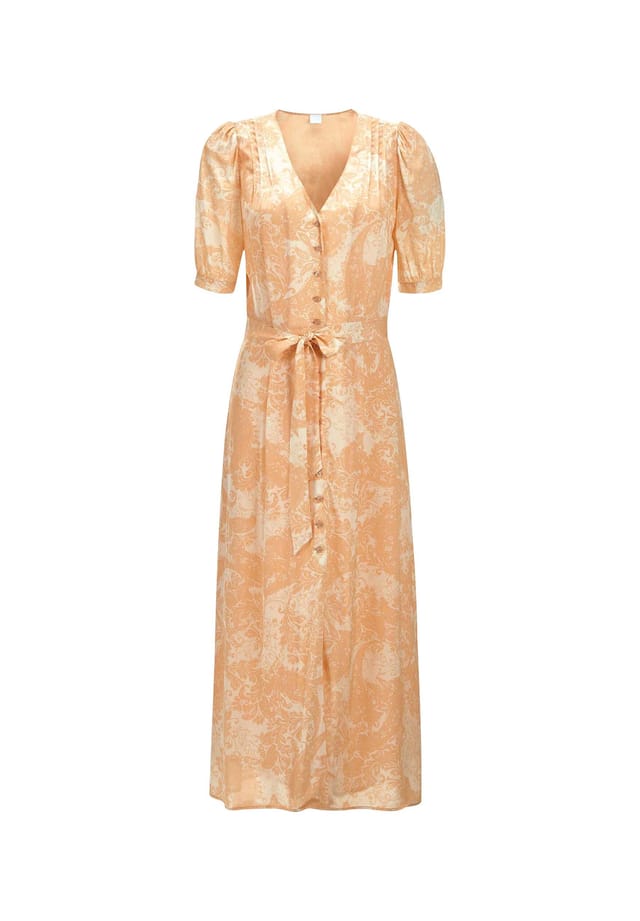 Летнее платье на пуговицах с цветочным принтом Madeleine, мультиколор
Летнее платье на пуговицах с цветочным принтом Madeleine, мультиколор