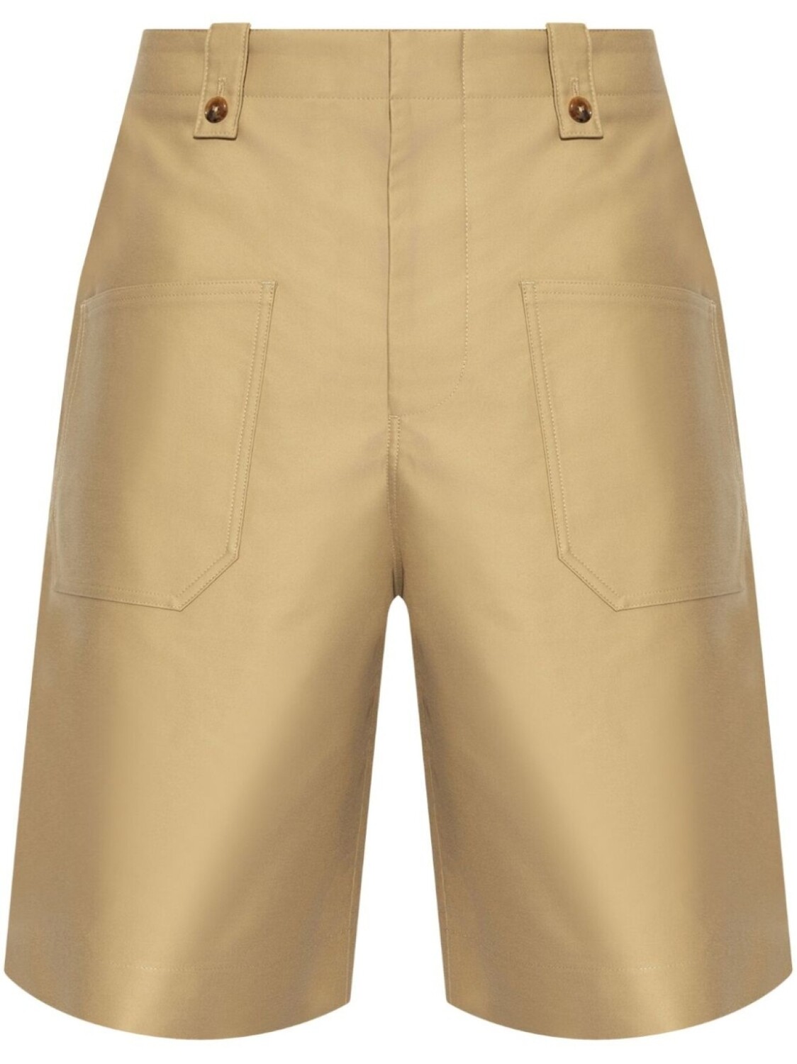 Хлопковые шорты-бермуды Alexander McQueen, нейтральный
Хлопковые шорты-бермуды Alexander McQueen, нейтральный