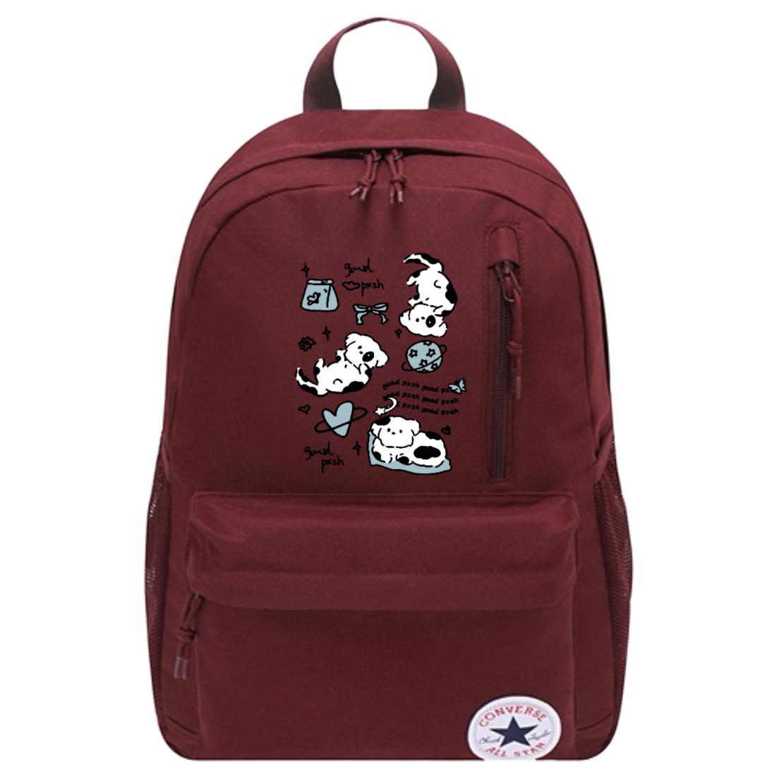 Converse Полиэстеровый рюкзак средний размер унисекс портвейново-красный, 3-Pack Puppy
Converse Полиэстеровый рюкзак средний размер унисекс портвейново-красный, 3-Pack Puppy