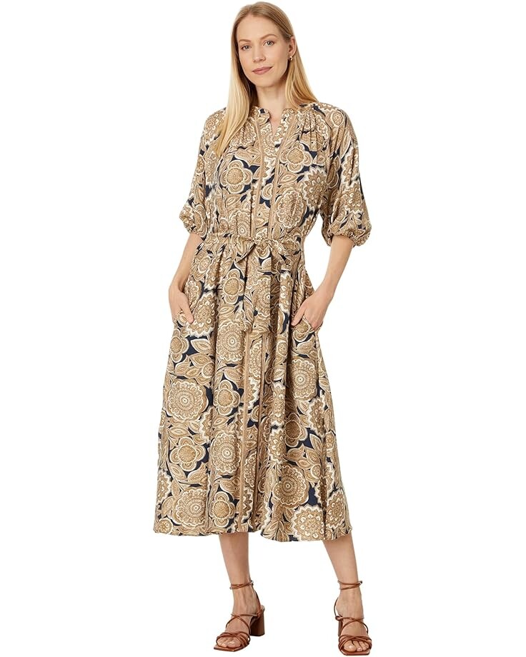 Платье Tommy Hilfiger Floral Puff Sleeve Midi Dress, цвет Sky Captain Multi
Платье Tommy Hilfiger Floral Puff Sleeve Midi Dress, цвет Sky Captain Multi