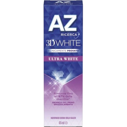 Зубная паста Az Ultrawhite 3D 65мл, Az Ricerca
Зубная паста Az Ultrawhite 3D 65мл, Az Ricerca