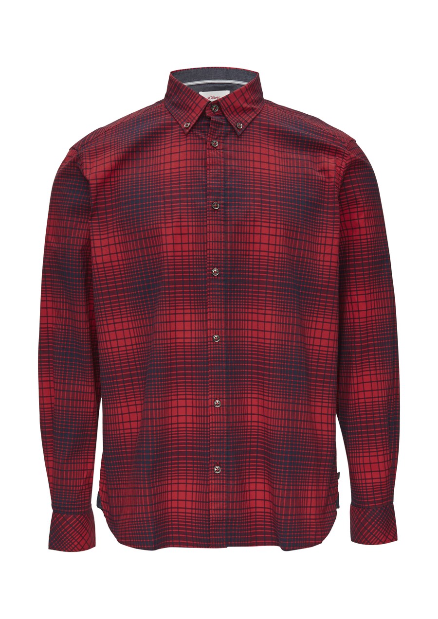 Рубашка на пуговицах классического кроя s.Oliver, красный
Рубашка на пуговицах классического кроя s.Oliver, красный